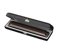 Principianti Armonica Armonica Cromatica 24 Fori 28C Chiave Polifonica Livello Professionale Per Principianti(Ebony Wood Grain)