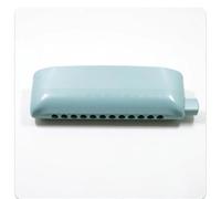 principianti armonica Armonica Cromatica A 12 Fori Copertura In Plastica Integrata Durevole E Facile(Blue G)