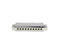 Principianti Armonica Armonica Diatonica A 10 Fori Con Pettine Bianco E Nero(White D)