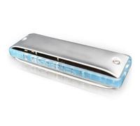 Principianti Armonica Armonica Diatonica A 10 Fori Con Pettine In Acrilico Azzurro(HG)