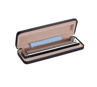 principianti armonica Armonica Polifonica A 24 Fori Per Principianti Adulti Argento Oro(Silver)