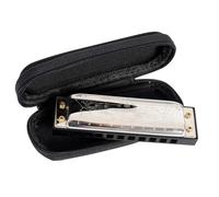 principianti armonica Blues elettrico rock moderno blues a 10 fori con pettine in plastica a tenuta d'aria per strumenti musicali armonici più facili(Bb)