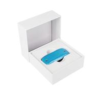 principianti armonica Chiave Professionale A 7 Fori Di Strumento Musicale Armonica Colorata Armonica A Do(Blue)