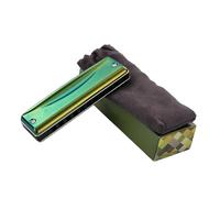 principianti armonica Principiante Professionista Di Armonica Blues A 10 Buche Con Prestazioni Verdi(G key)