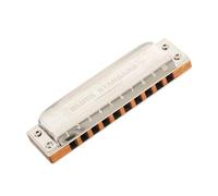 principianti armonica Strumenti musicali per armonica a bocca con pettine in legno caldo con accordatura vintage a 10 fori(G)