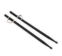 principianti bacchette batteria 1 Coppia Di Bacchette In Nylon Anti Fall Off Professional Drum Sticks Drum Pract Play (Color : Black)