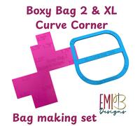 Principianti Borsa Creazione Boxy Attrezzo 2 E XL Curva Angolo Set