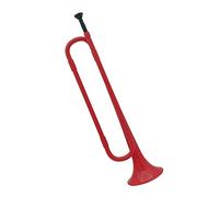 Principianti bugle Tromba Da Cavalleria Tromba Tromba Piatta Professionale In Sib Tromba In Plastica Rossa Con Bocchino Per Studente Della Scuola Della Banda bugle corno