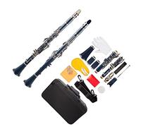 principianti Clarinetto Clarinetto professionale Bb ABS B Clarinetto piatto Set 7 colori Opzione Bb 2.0/2.5/3.0 Ance per clarinetto Ance Supporto per clarinetto Strumenti a fiato (Color : Blue)
