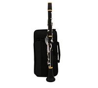 principianti Clarinetto Clarinetto Professionale In Legno Sib Sib Soprano19 Chiavi Argentate Tasti Italiani Con Astuccio Strumenti a fiato