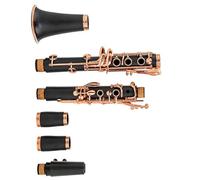 Principianti Clarinetto Clarinetto Sib Laccato Oro Rosa 17 Tasti Nero Clarinetto Per Adulti Strumenti