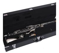 principianti Clarinetto Tune Cadente B Clarinetto Basso Clarinetto Professionale Do Basso/BASSO Bb/Sib Strumenti a fiato (Color : 01)