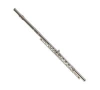 Principianti Flauto Flauto professionale intagliato in rame bianco Flauto a 16 fori placcato in argento per esibizioni professionali da parte dell'orchestra