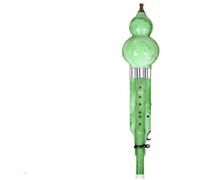 Principianti Hulusi Flauto Hulusi A Sette Fori Per Principianti Strumento Per Adulti A Prova Di Caduta In Do Maggiore Si Bemolle(Jade Green C major)