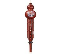 Principianti Hulusi Hulusi Per Principianti Do Maggiore Si Bemolle Prestazioni Professionali Design A Prova Di Caduta(Mahogany color in B minor)