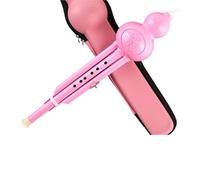 Principianti Hulusi Strumento Specializzato Hulusi In Do Maggiore E Si Bemolle Resistente Alla Caduta Adatto A Principianti Professionisti(Pink C major)