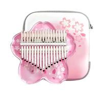 Principianti Kalimba Kalimba Acrilico Portatile 17 Tasti Cromatici Per Pollice Pianoforte Kalimbas Per Principianti Strumento Musicale Professionale A Tastiera(17 Key 2)