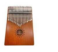 Principianti Kalimba Strumento Pianoforte A Pollice A 17 Note Con Tavola Singola In Mogano E Accessori(8)