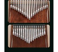 Principianti Kalimba Tipo Di Piastra Kalimba Portatile 17/21 Tasti Tastiera Professionale Kalimbas Strumento Musicale Per Principianti(17 Black)