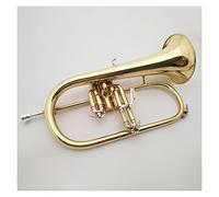 Principianti Mini Pocket Trumpet Fluger B Tromba Piatta Strumento Professionale Che Suona La Tromba Tascabile Per Principianti Tromba tascabile