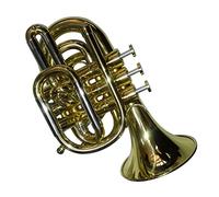 Principianti Mini Pocket Trumpet Strumento In Ottone Professionale In Ottone Con Tono Di Tromba Tascabile Laccato Oro Adatto Ai Principianti Tromba tascabile