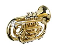 Principianti Mini Pocket Trumpet Tromba Da Palmo In Si Bemolle Tromba Da Tasca Mini Tromba A Tre Tasti Tromba Piccola Tromba A Tre Toni Tromba tascabile