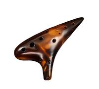 principianti ocarina 12 Buche AC-tune Principiante In Ceramica Ocarina Mid-tone C-tune Crepa Strumento Musicale Ocarina Di Tipo Performance Dipinto A Mano ocarina professionale (Color : 08)