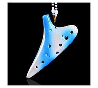 principianti ocarina 12 Buche AC-tune Principiante In Ceramica Ocarina Mid-tone C-tune Crepa Strumento Musicale Ocarina Di Tipo Performance Dipinto A Mano ocarina professionale (Color : 01)