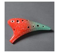principianti ocarina 12-hole C Key (AC) Ocarina Beginner Starry Sky Series 12-hole Ceramic Ocarina Playing Musical Instrument ocarina professionale (Color : 02)