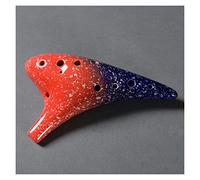 principianti ocarina 12-hole C Key (AC) Ocarina Beginner Starry Sky Series 12-hole Ceramic Ocarina Playing Musical Instrument ocarina professionale (Color : 03)