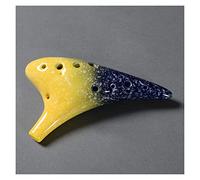 principianti ocarina 12-hole C Key (AC) Ocarina Beginner Starry Sky Series 12-hole Ceramic Ocarina Playing Musical Instrument ocarina professionale (Color : 01)
