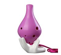 principianti ocarina 6 Buche Contralto C Melodia Ocarina A Bocca Lunga In Plastica Popolare Tipo Ocarina Anti-caduta Strumento Musicale Ocarina Durevole ocarina professionale (Color : 06)