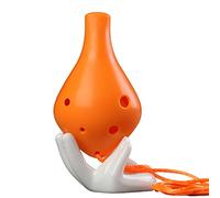 principianti ocarina 6 Buche Contralto C Melodia Ocarina A Bocca Lunga In Plastica Popolare Tipo Ocarina Anti-caduta Strumento Musicale Ocarina Durevole ocarina professionale (Color : 03)