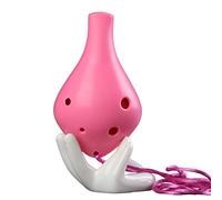 principianti ocarina 6 Buche Contralto C Melodia Ocarina A Bocca Lunga In Plastica Popolare Tipo Ocarina Anti-caduta Strumento Musicale Ocarina Durevole ocarina professionale (Color : 01)