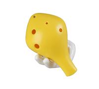 principianti ocarina 6 Buche Contralto C Melodia Ocarina A Bocca Lunga In Plastica Popolare Tipo Ocarina Anti-caduta Strumento Musicale Ocarina Durevole ocarina professionale (Color : 02)