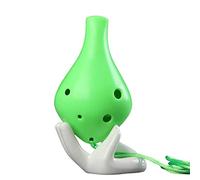 principianti ocarina 6 Buche Contralto C Melodia Ocarina A Bocca Lunga In Plastica Popolare Tipo Ocarina Anti-caduta Strumento Musicale Ocarina Durevole ocarina professionale (Color : 05)