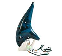 principianti ocarina Alto C Key 12 Fori Classic Glossy Bright Glaze Strumento Musicale A Fiato Ocarina ocarina professionale (Color : 02)