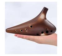 principianti ocarina Brucia Affumicato 12 Fori BC Ocarina Strumento Di Ocarina In Argilla Buon Suono Per I Principianti ocarina professionale