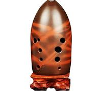 principianti ocarina Ceramica A 11 Buche Xun A Doppia Cavità Piatta Pronuncia Xun Sensibile Professionale Che Suona Strumenti A Fiato Etnici ocarina professionale (Color : F)