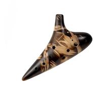 principianti ocarina Ceramica Ocarina Strumenti Musicali Fantasia Rossa (Color : 3)