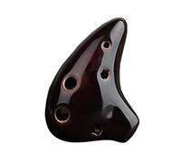 principianti ocarina Crack/Painted Craft Ceramic Ocarina 6 Hole High Pitch D Tone Mini Ocarina Strumento Musicale ocarina professionale (Color : 02)
