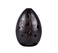 principianti ocarina I Principianti Xun In Ceramica A Forma Di Pera Si Esercitano A Suonare Lo Strumento A Fiato Xun A Otto Fori In Fa Con Base ocarina professionale (Color : 12)
