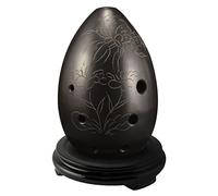 principianti ocarina I Principianti Xun In Ceramica A Forma Di Pera Si Esercitano A Suonare Lo Strumento A Fiato Xun A Otto Fori In Fa Con Base ocarina professionale (Color : 03)