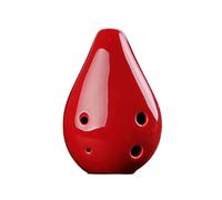 principianti ocarina Mini 6 Fori Ocarina Color Glaze Ceramic Ocarina Water Drop Style Strumento Musicale Ocarina Per Bambini Amante Della Musica ocarina professionale (Color : 01)