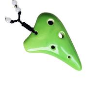 principianti ocarina Mini Ocarina Collana A 6 Fori Ciondolo Carino Sei Fori Super Treble F Key SSF Strumento Musicale Ocarina Portatile ocarina professionale (Color : 05)