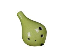 principianti ocarina New Green Crack Ocarina A 6 Fori Strumento Musicale Nazionale Ocarina In Ceramica Con Tono Di Do Contralto A 6 Fori Con Cordino ocarina professionale