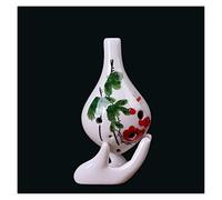 principianti ocarina Nuova Ocarina A 6 Fori Modello Dipinto A Mano In Ceramica Ocarina Strumento Musicale Principiante Studente Ocarina Con Cordino ocarina professionale (Color : 08)