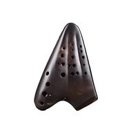 principianti ocarina Nuovo Strumento Musicale A Tre Tubi Biscuit/ocarina Affumicata Ocarina In Ceramica Per Principianti Con Tono Do Alto (AC). ocarina professionale (Color : 01)