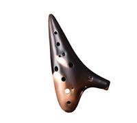 principianti ocarina Nuovo Strumento Musicale Per Ocarina A 12 Fori A Fuoco Semplice Contralto In Chiave C (AC) Ocarina In Ceramica Per Studenti Principianti ocarina professionale
