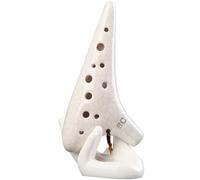 principianti ocarina Ocarina 12 Buche Prestazioni Professionali Tono Alto C Crack Strumento Autodidatta Per Principianti Crepa Blu Crepa Bianca (Color : 2)